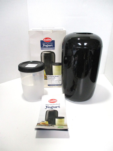 Easiyo yogurtiera nera - yogurtiera, con