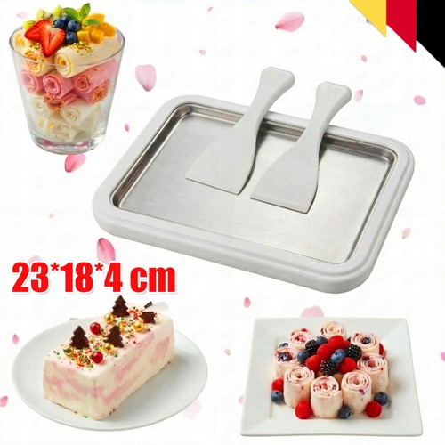 Ice cream rolls maker piastra - cream,